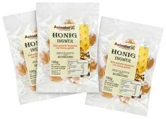 Honig Ingwer Bonbons