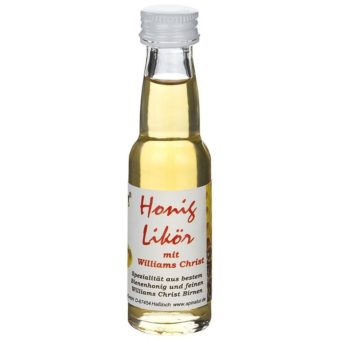 Honig Likör mit Williams Christ 0,02 L