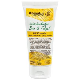 Latschenkiefer Bein und Fußpflegegel mit Propolis 100ml