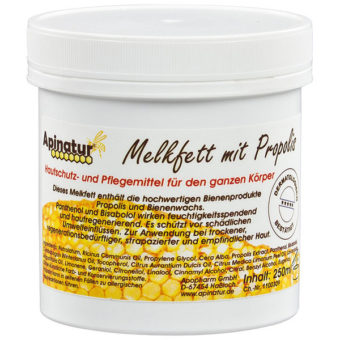 Apinatur Melkfett mit Propolis 250ml