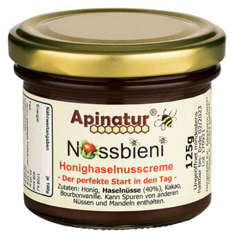 Nussbieni, Honighaselnusscreme, 125g